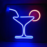 Mini juice glass Neon